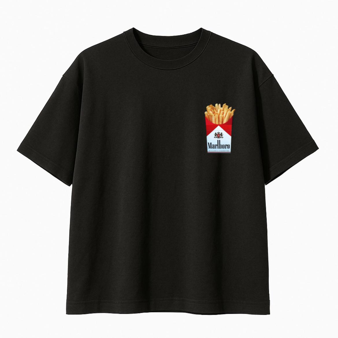 Golden addiction tee