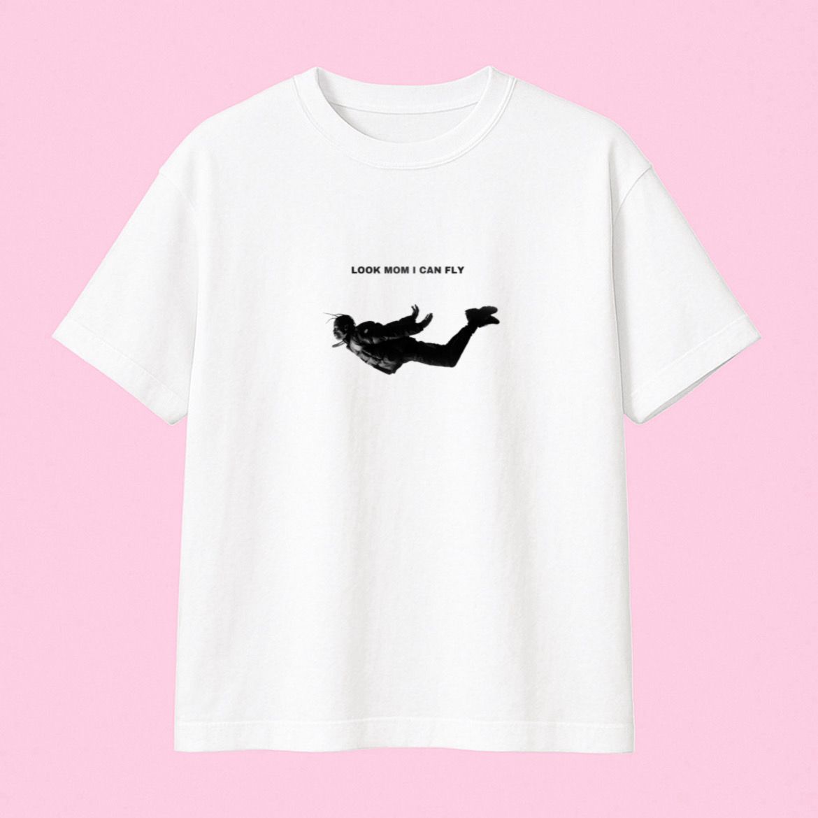 Look Mom I Can Fly Tee