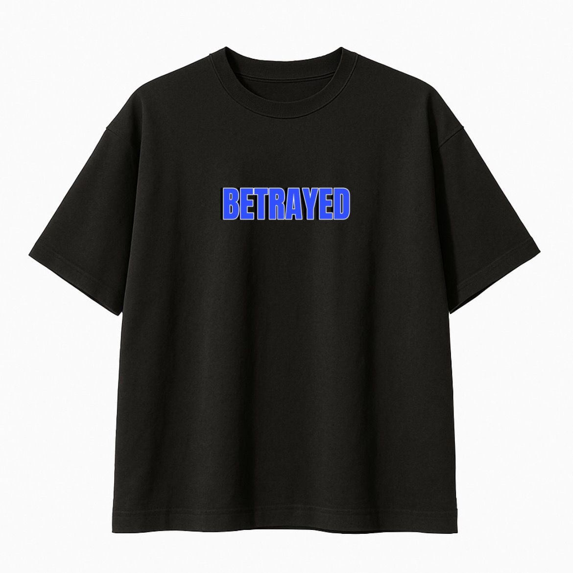 BETRAYED Oversized Streetwear Tee