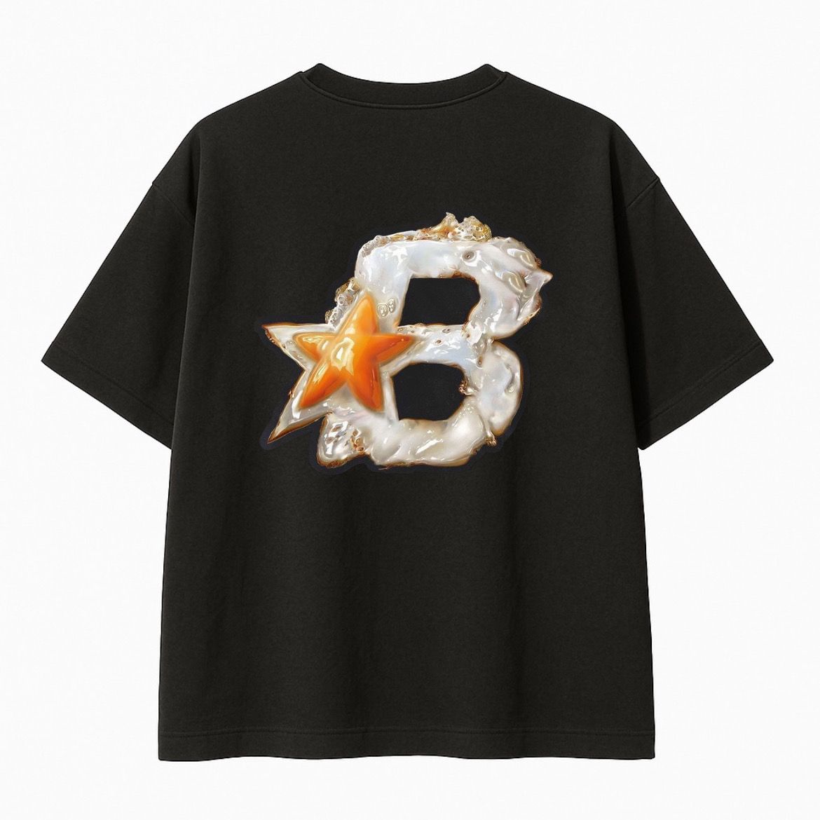 Drip Letter B Tee
