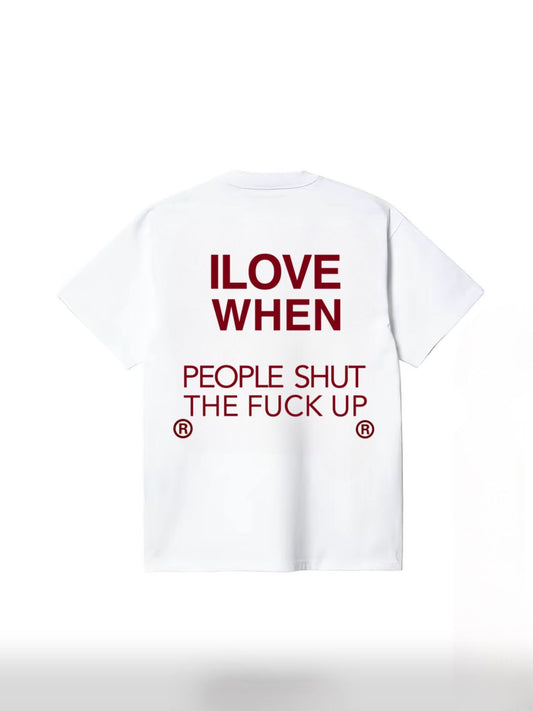 61STUDIO® "SHUTTHEFUCKUP" Statement Tee